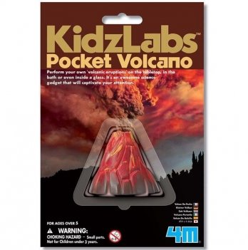 Опыты для детей 4M Science Карманный вулкан 00-03218