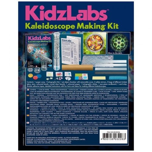 Набор для творчества Калейдоскоп 4M KidzLabs Цветные узоры 00-03226