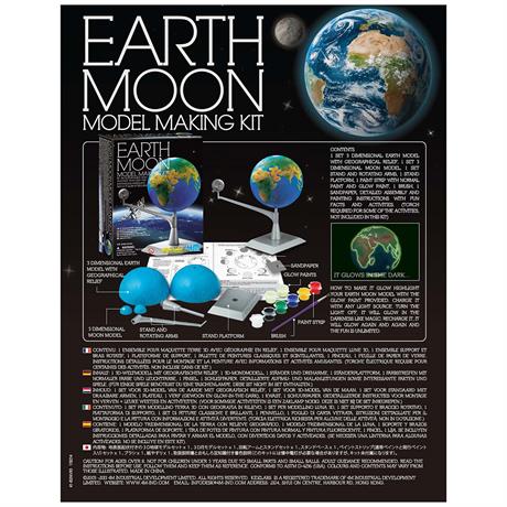 Набор для творчества 4M KidzLabs Модель Земля-Луна 00-03241