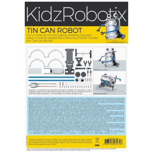 Конструктор 4M KidzRobotix Робот-жестянка 00-03270