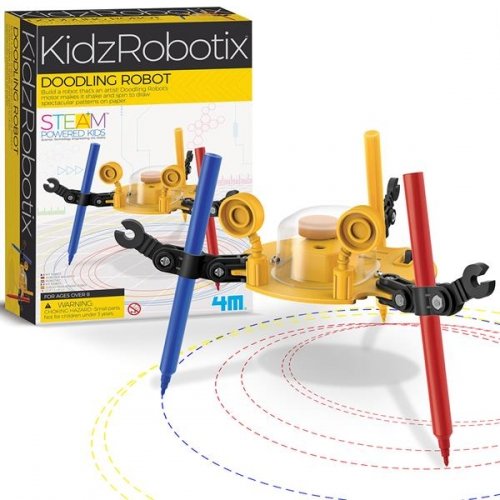 Конструктор 4M KidzRobotix Робот-художник 00-03280