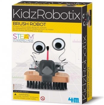 Конструктор 4M KidzRobotix Робот-щетка 00-03282