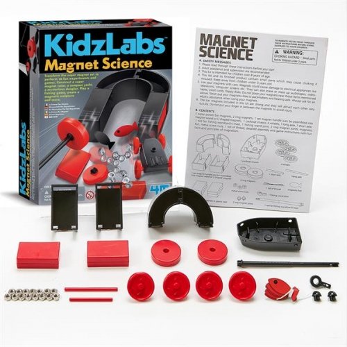 Опыты для детей 4M KidzLabs 10 опытов с магнитами 00-03291