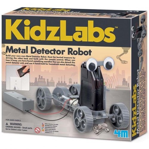 Конструктор 4M KidzLabs Робот-кладоискатель 00-03297