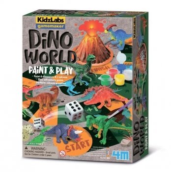 Настольная игра 4M KidzLabs Мир динозавров 00-03400