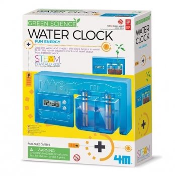 Опыты для детей 4M Green Science Часы на энергии воды 00-03411
