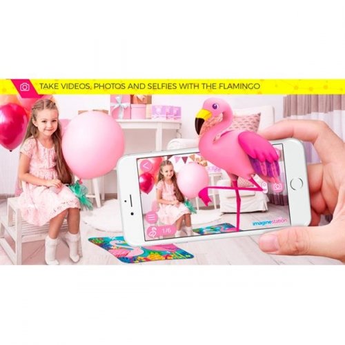 Пазлы для детей 4M AR Floor Puzzle Фламинго с 3d дополненной реальностью 00-06809