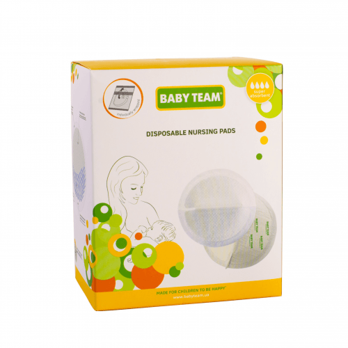 Лактационные вкладыши Baby Team Super 30 шт 0020