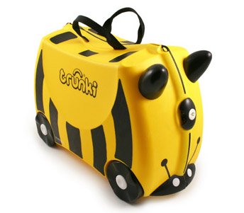 Детский чемодан на колесах Trunki Bernard Bumble Bee