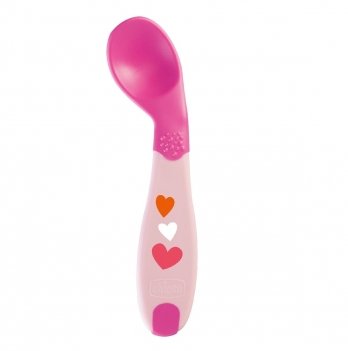 Ложка Chicco First Spoon 8 м+ Розовый 16100.10