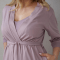Халат для беременных и кормящих Мамин Дім Soft&Lace Аметист 25320