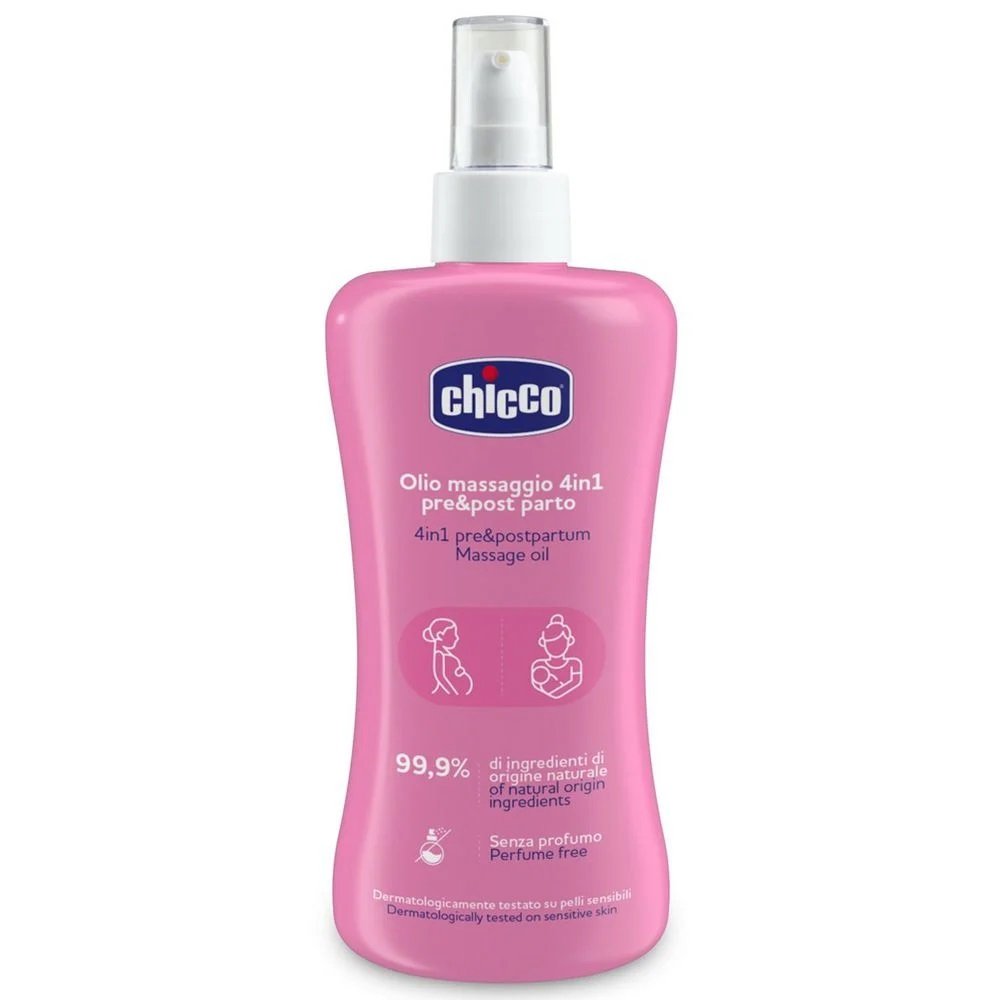 Масло от растяжек универсальное 4 в 1 Chicco 200 мл 02256.50 Масло от растяжек универсальное 4 в 1 Chicco 200 мл 02256.50