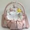Кокон для новорожденных Happy Luna Babynest Irish Plush Plastik bag Белый/Пудровый 0227