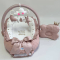Кокон для новорожденных Happy Luna Babynest Plush Plastik bag Пудровый 0249
