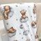 Детское постельное белье и бортики в кроватку Маленькая Соня Baby Mix Тедди бежевый Белый/Бежевый 0291129