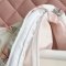Детское постельное белье и бортики в кроватку Маленькая Соня Baby Mix Перо пудра Белый/Розовый 0291404