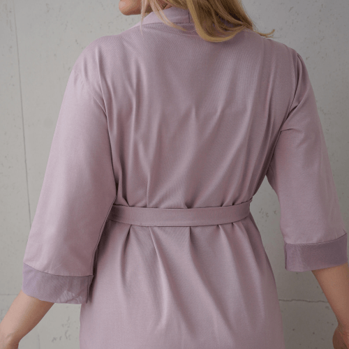 Халат для беременных и кормящих Мамин Дім Soft&Lace Аметист 25320