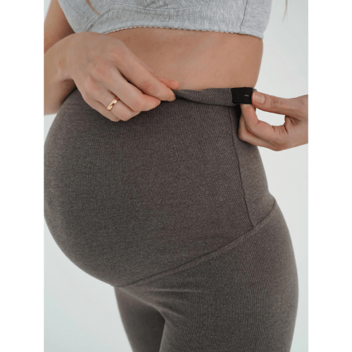 Лосины для беременных Мамин Дім Warm&Cosy Серо-коричневый 690