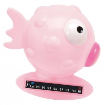 Термометр для ванной Рыбка Chicco 06564.10 розовый