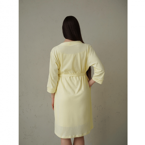 Халат для беременных и кормящих Мамин Дім Smart Care Желтый 25316