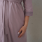Халат для беременных и кормящих Мамин Дім Soft&Lace Аметист 25320