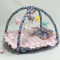 Кокон для новорожденных 2в1 Happy Luna Babynest Playmate Plastik bag Розовый/Синий 0770