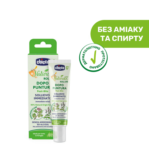 Карандаш роликовый после укусов насекомых Chicco Naturalz 10 мл 07833.10