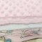 Плед для новорожденных Oh My Kids Pink Unicorns Бязь/Плюш Розовый 100х80 см КУ-046-ХП