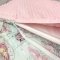 Плед для новорожденных Oh My Kids Волшебные единорожки на облаках Хлопок/Плюш Розовый 100х80 см КУ-106-ПХП