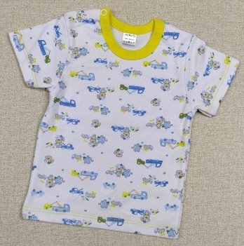 Детская футболка для мальчика PaMaYa Белый 3-6 мес 18-13-68_1