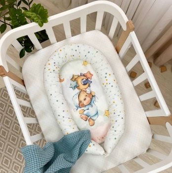 Кокон для новорожденных Маленькая Соня Гамми голубой Голубой 5013207