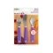 Набор детских столовых приборов вилка ложка нож Munchkin Splash Фиолетовый 012110.04