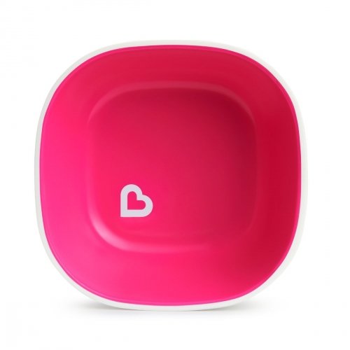 Детская тарелка глубокая Munchkin Splash Bowls 2 шт Розовый/Фиолетовый 46725.02