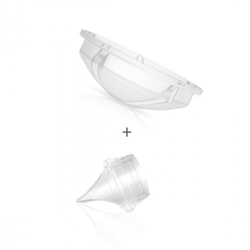 Молокоотсос двойной аккумуляторный BabyOno TWINNY Свободные руки 1002