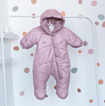Демисезонный комбинезон для новорожденных Kid's Fantasy Leggerino 0 - 9 мес Пудровый 10160