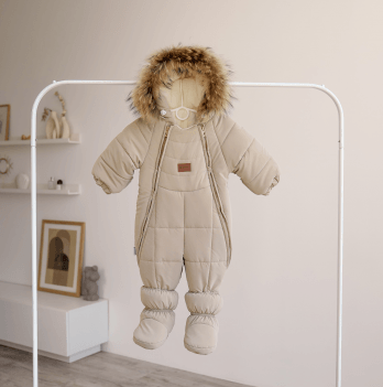Комбинезон детский зимний Kid's Fantasy Snowberry 6 - 18 мес Песочный 10202