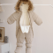 Комбинезон детский зимний Kid's Fantasy Snowberry 6 - 18 мес Песочный 10202