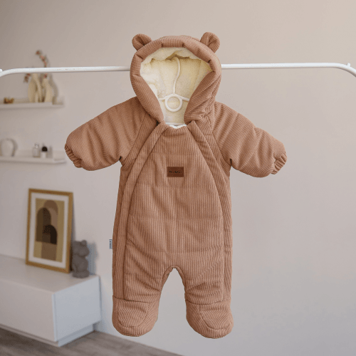 Демисезонный комбинезон для новорожденных Kid's Fantasy Honey 0 - 9 мес Бежевый 10203