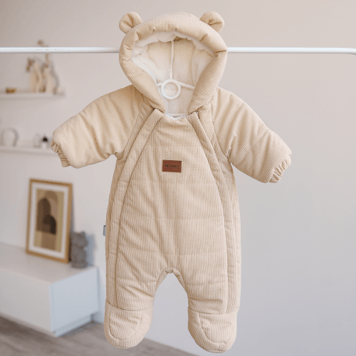 Демисезонный комбинезон для новорожденных Kid's Fantasy Honey 0 - 9 мес Песочный 10204