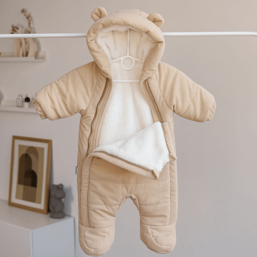 Демисезонный комбинезон для новорожденных Kid's Fantasy Honey 0 - 9 мес Песочный 10204