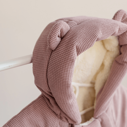 Демисезонный комбинезон для новорожденных Kid's Fantasy Honey 0 - 9 мес Пудровый 10205