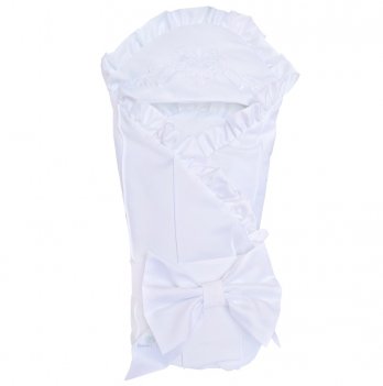 Конверт-одеяло для новорожденного демисезонный Flavien 1060/01 белый