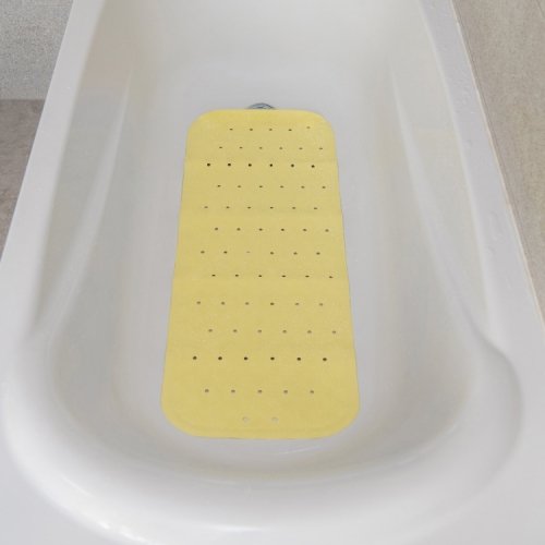 Антискользящий коврик в ванную Kinderenok XXL 98х36 см Желтый 71114_004