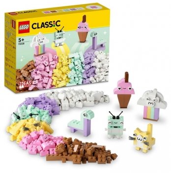Конструктор LEGO Classic Творческое пастельное веселье 11028