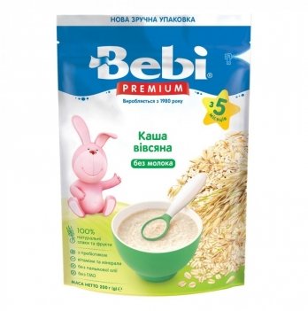 Каша овсяная Bebi Premium Безмолочная 200 г 1105038