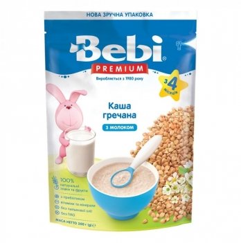 Каша гречневая Bebi Premium Молочная 200 г 1105050