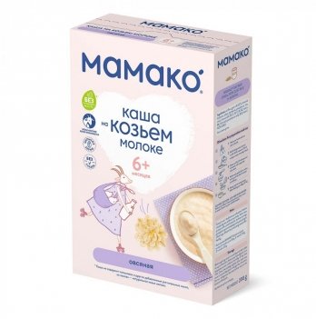 Каша овсяная на козьем молоке Mamako 200 г 1105414