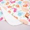Плед для новорожденного трикотажный Magbaby Liam Русалки 90x95 см Розовый 106046