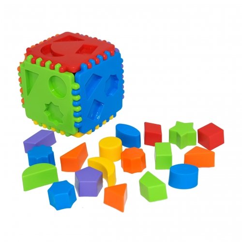 Развивающая игра сортер Тигрес Educational cube 24 шт 39781