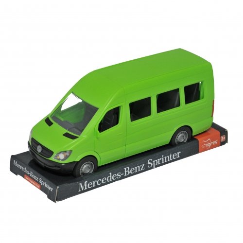 Модель машинки Тигрес Mercedes-Benz Sprinter Пассажирский Зеленый 39714